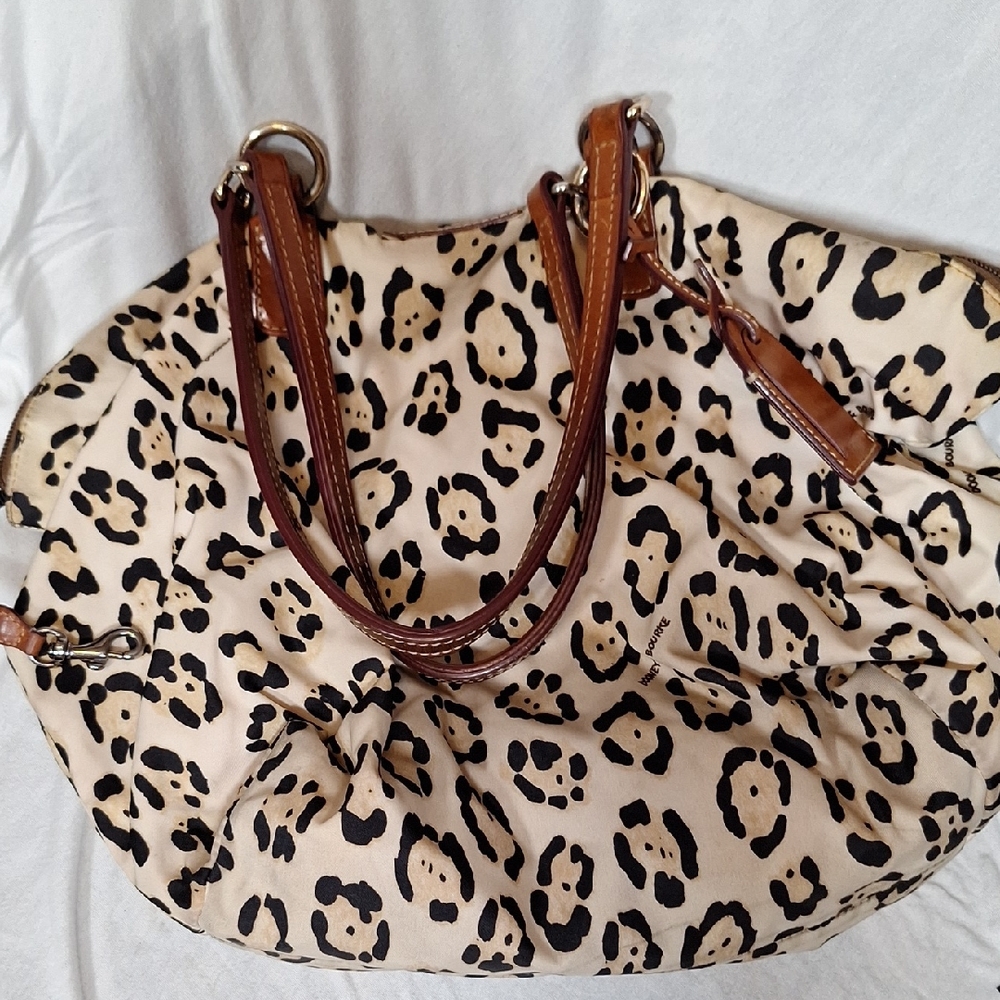 Dooney & Bourke Leopard Print Shoulder Bag